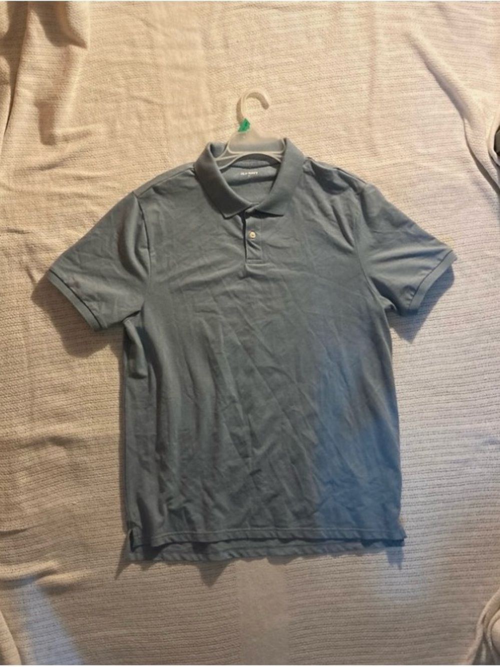 Old Navy Men's Polo Shirt - Slate Blue